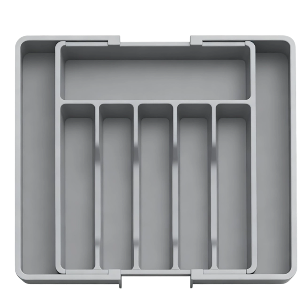 [플러스리빙] 가로세로 길이조절 싱크대하부 서랍 수저 식탁정리함 1개 6,720원