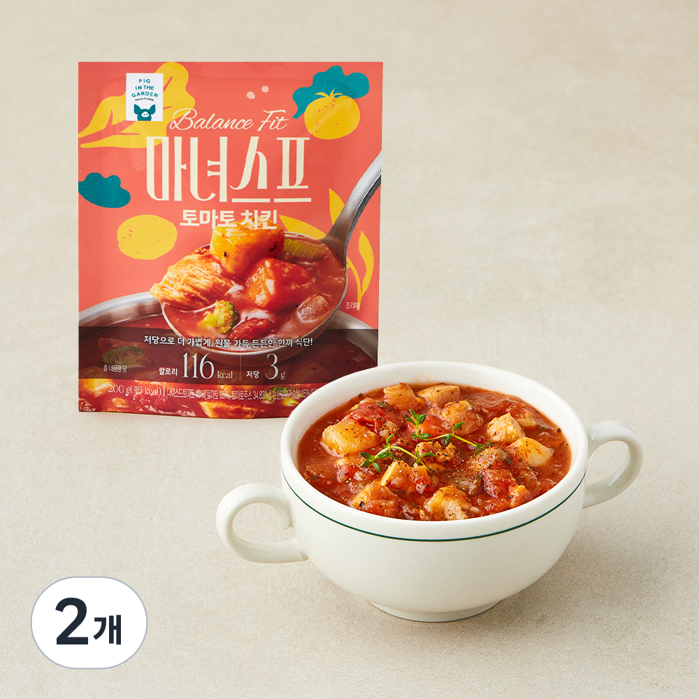 [로켓프레시] 피그인더가든 밸런스핏 마녀스프 토마토치킨 8,730원