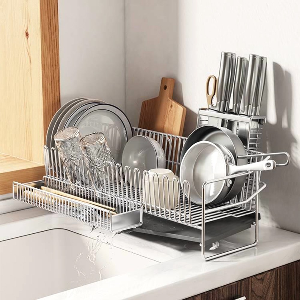 스텐릭 올스텐 틈새 슬림핏 식기건조대 69,900원