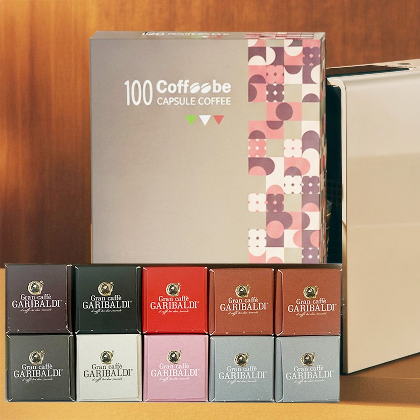 네스프레소 호환 캡슐커피 커피비 가리발디, 1세트, 100개입, 50g 49,980원