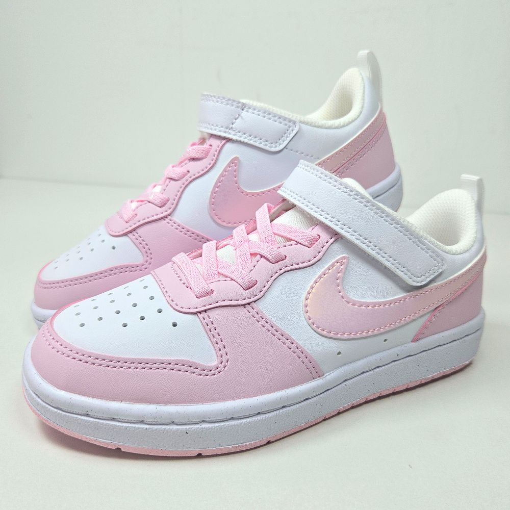나이키 코트버로우 키즈 핑크 운동화 PS 리크래프트 찍찍이 아동 스니커즈 발편한 초등학생 밸크로 신발 55,800원