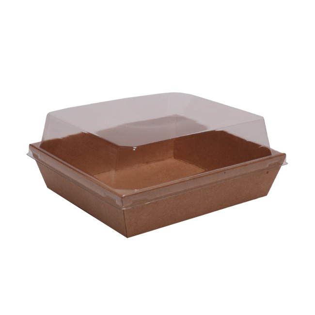 원바이 크라프트 이중 종이트레이 DKP-5호 500개 (뚜껑포함), 500개입, 1개 120,400원