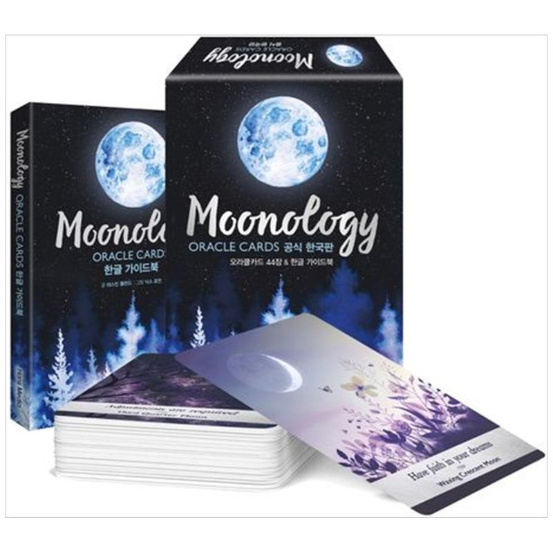 책광장모두북 문올로지 오라클카드 공식 한국판 오라클카드 44장 한글 가이드북 하드 케이스 25,200원
