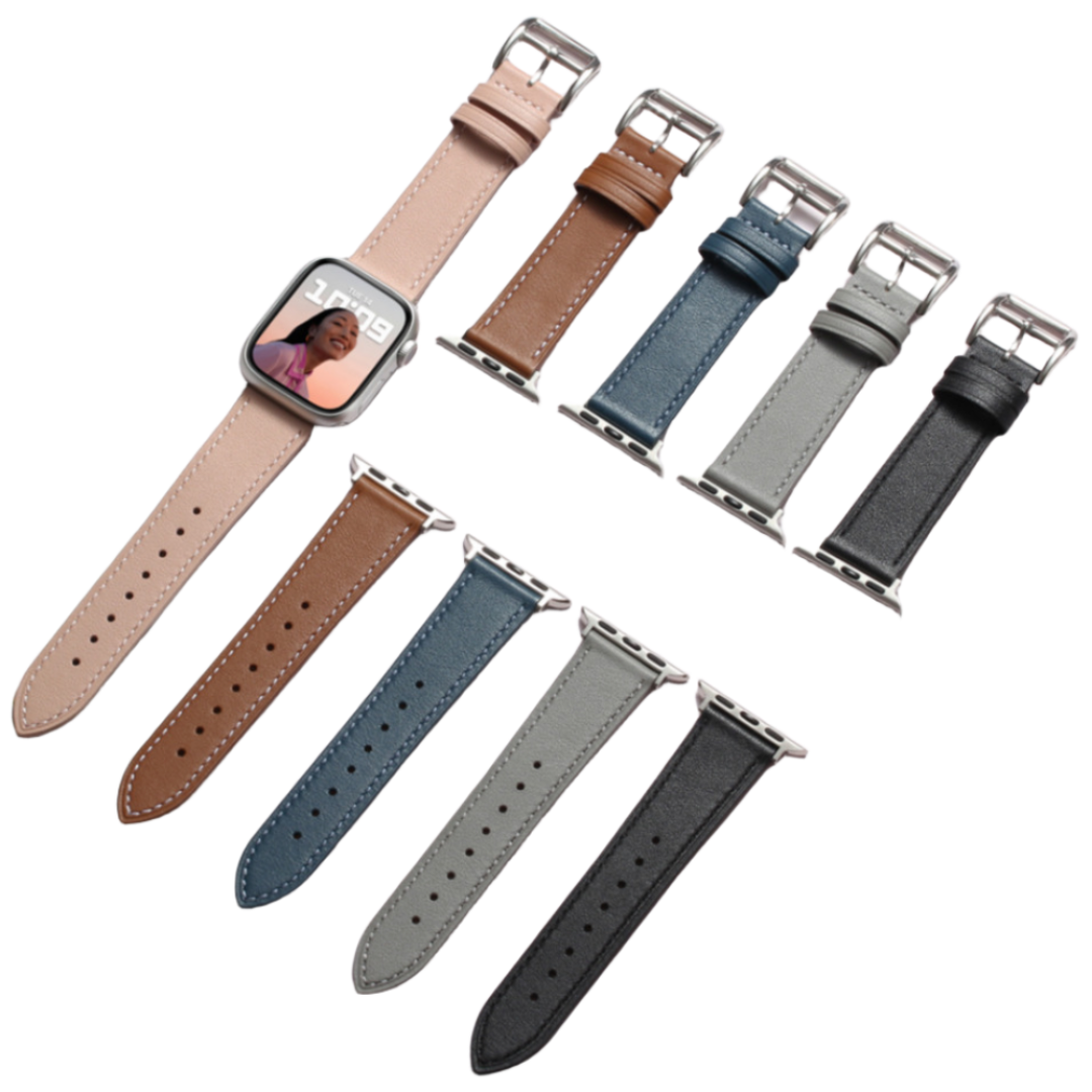 세인트스코트 STR-L01 애플워치 호환 스트랩 프리미엄 소가죽 밴드 33,000원