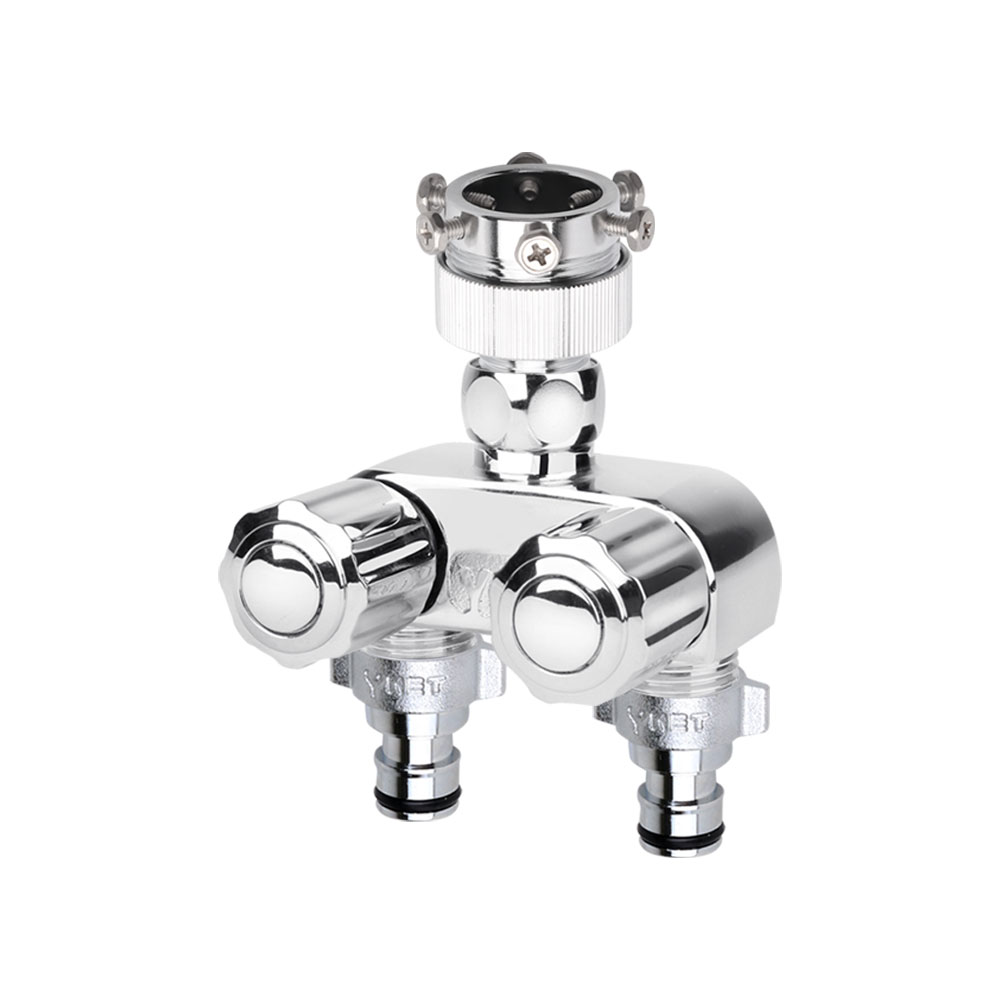 세탁기 연결 수도꼭지 두갈래 양갈래 커플링 분배기 수도꼭지 (옵션선택), 1개 39,700원