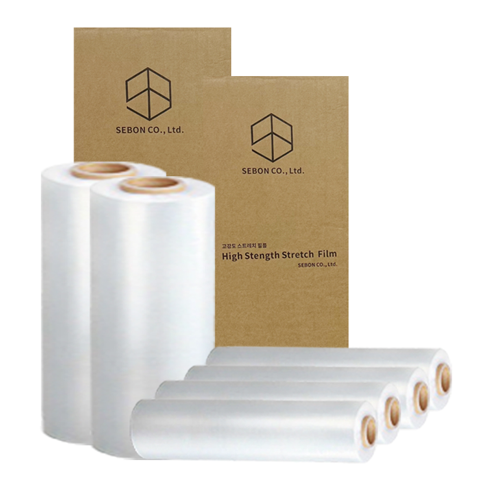 세본 스트레치필름 공업용랩(18mic 20mic 25mic X 500mm X 1400m) 포장랩 1롤 1박스, 1개, 투명 42,500원