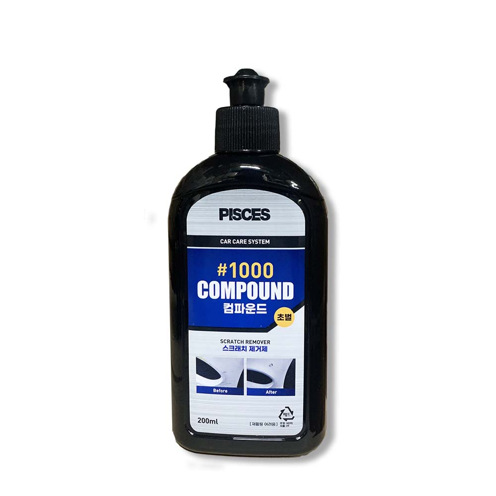 PISCES 컴파운드 3종 1000 3000 5000 소용량 오너용 광택제 기스 흠집 제거용 파이씨스통상 4,300원