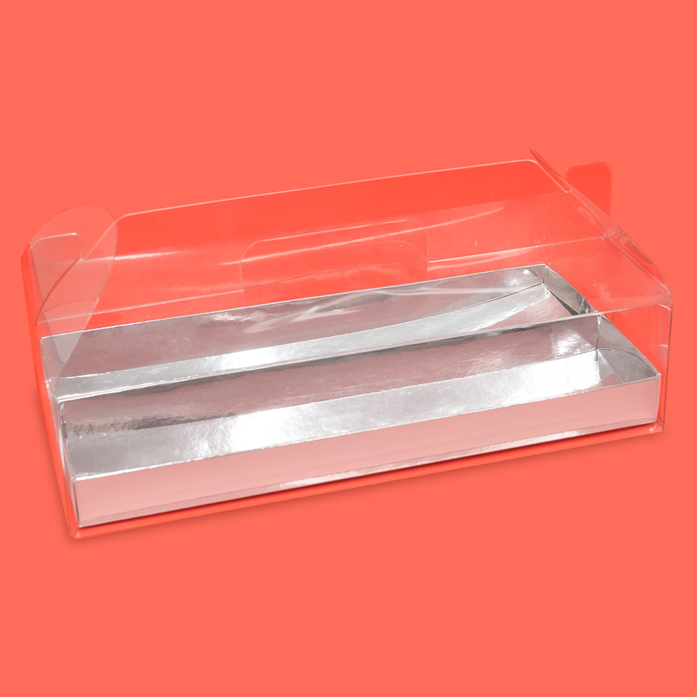 까눌레 마카롱 답례품 선물 포장 손잡이 투명 PET 케이스 종이받침 포함 10구 78,650원