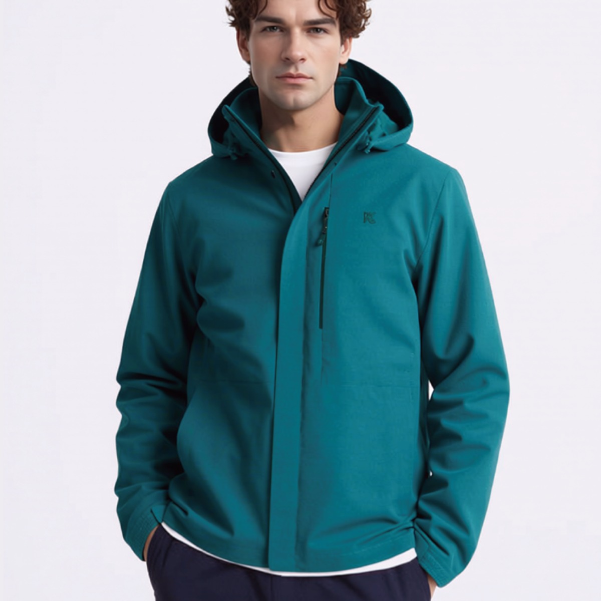 김영주스포츠 남성 봄가을 등산잠바 방수방풍 후드 간절기 바람막이 점퍼 57,900원