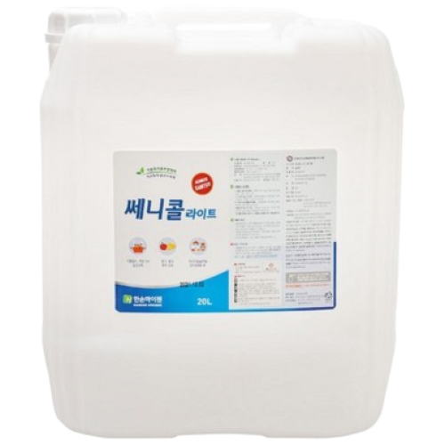 (주)한손하이젠 쎄니콜 라이트 살균소독제 450ml 인체무해 발효알콜 53,000원