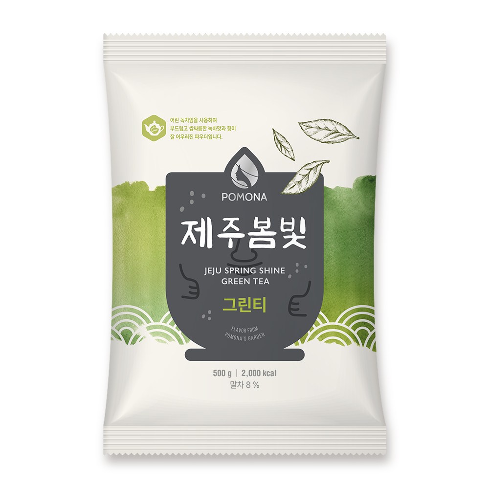 포모나 제주 봄빛 그린티 파우더 12,400원