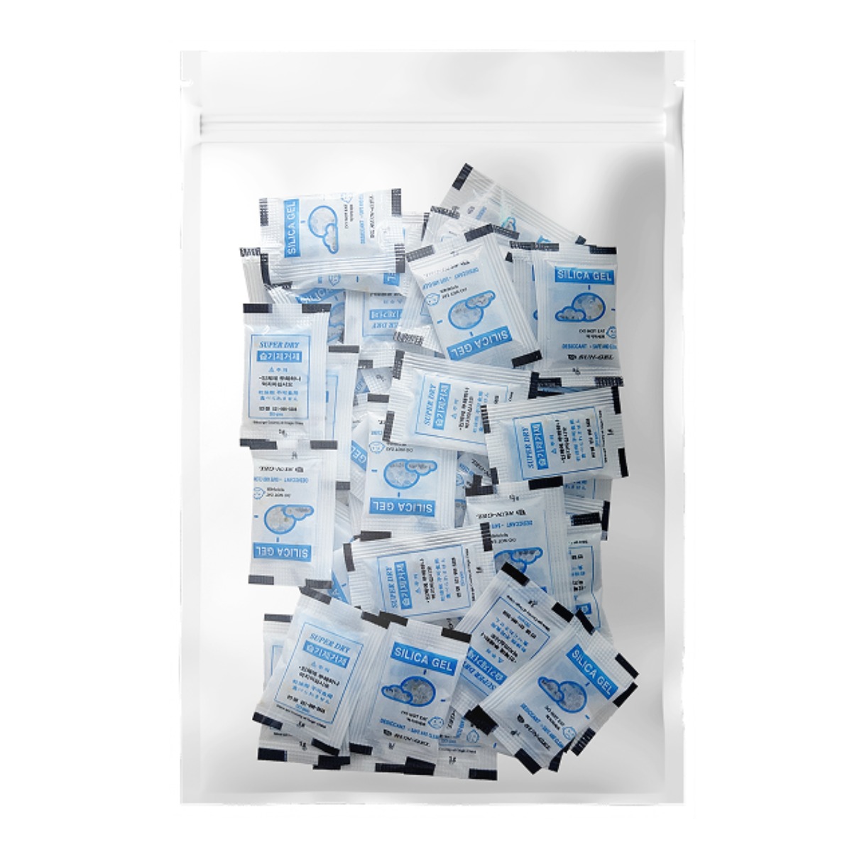식품용 PET 비닐 실리카겔 제습제 습기 제거제 방습제, 1g, 500개 21,940원