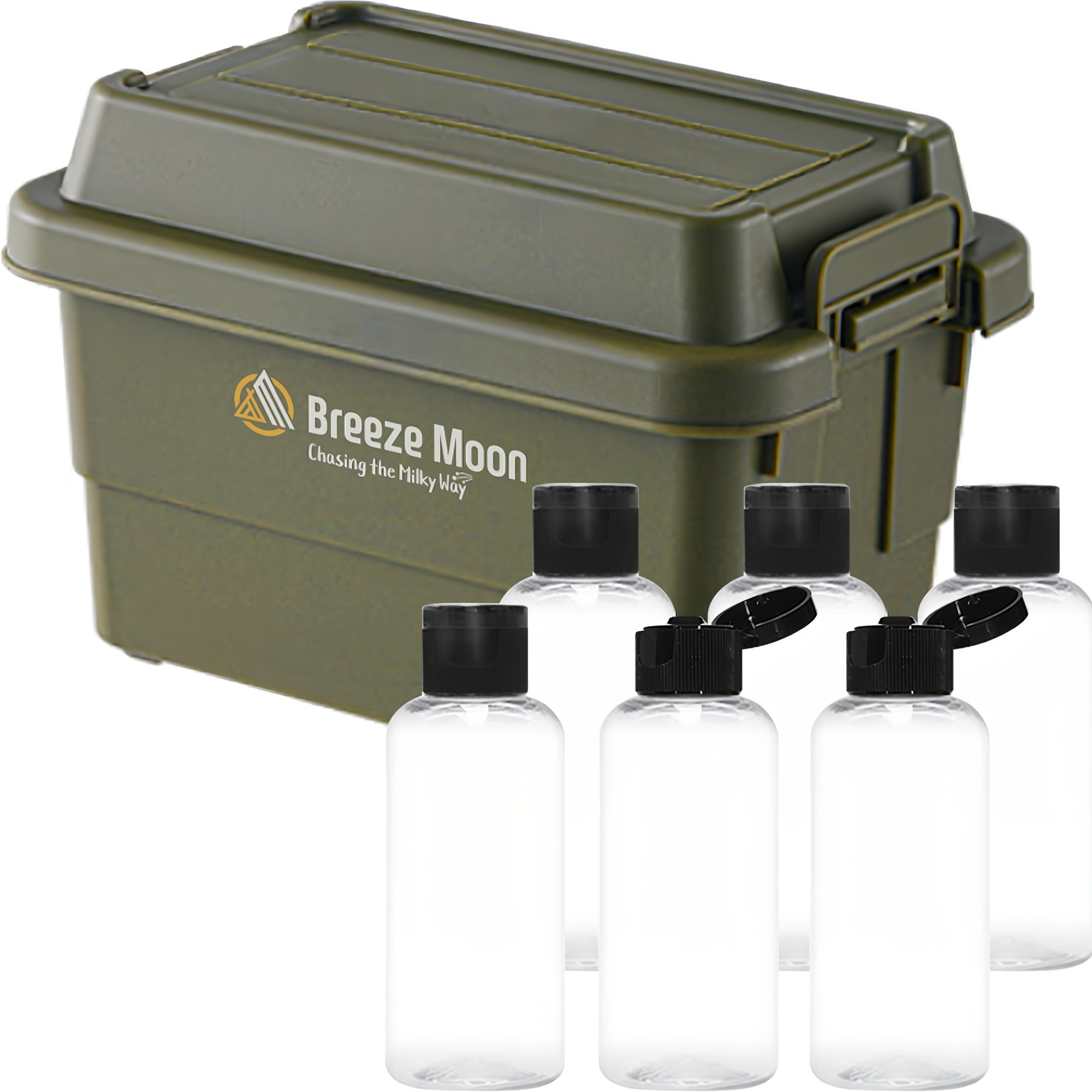 브리즈문 미니 캠핑 카고 박스 + 양념통 6P 8,500원