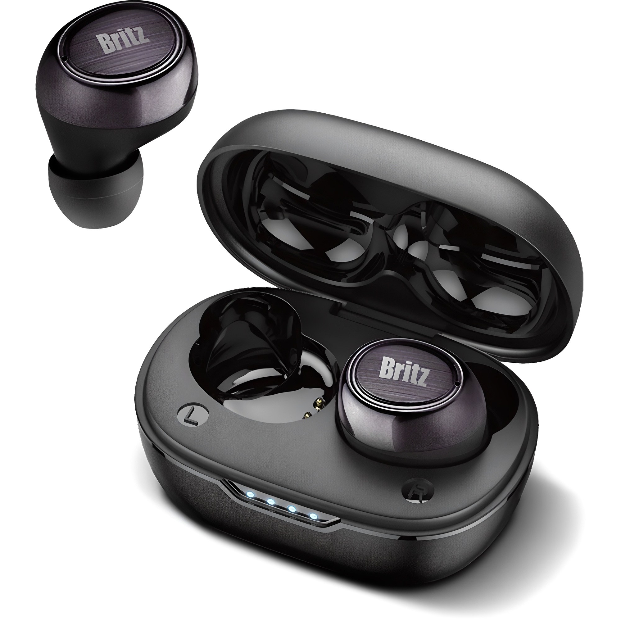 브리츠 Storm TWS7 5.1 블루투스 이어폰, 581013(이어폰), YJ701435(배터리 케이스), 블랙, 6시간, 방수가능 32,180원