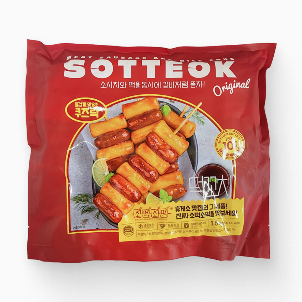 [먹고사는이야기] 도나우 쿠즈락 소떡소떡 1.5kg 휴게소 간식, 1.5kg, 10개 89,500원