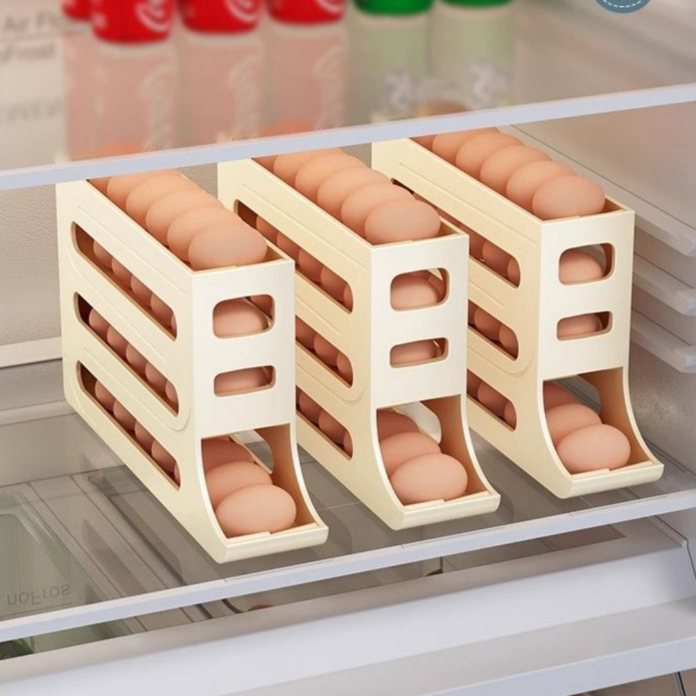 30구 계란 보관함 자동롤링 에그트레이 냉장고 정리 달걀 4,000원