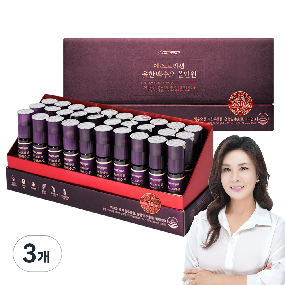 유한건강생활 에스트리션 유한백수오 올인원 30일분 183,720원