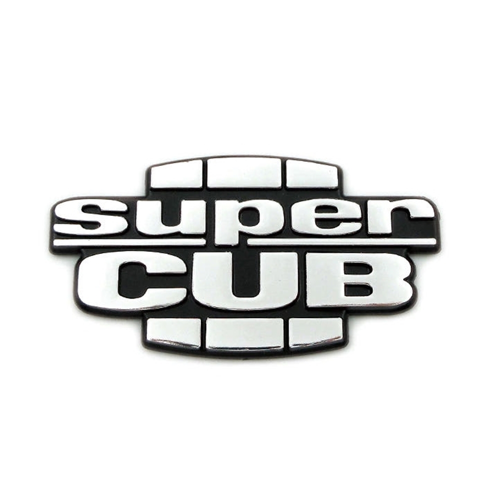알테쉬 혼다 슈퍼커브110 튜닝 크롬 엠블럼 호환용, 1개, 크롬실버 1,800원