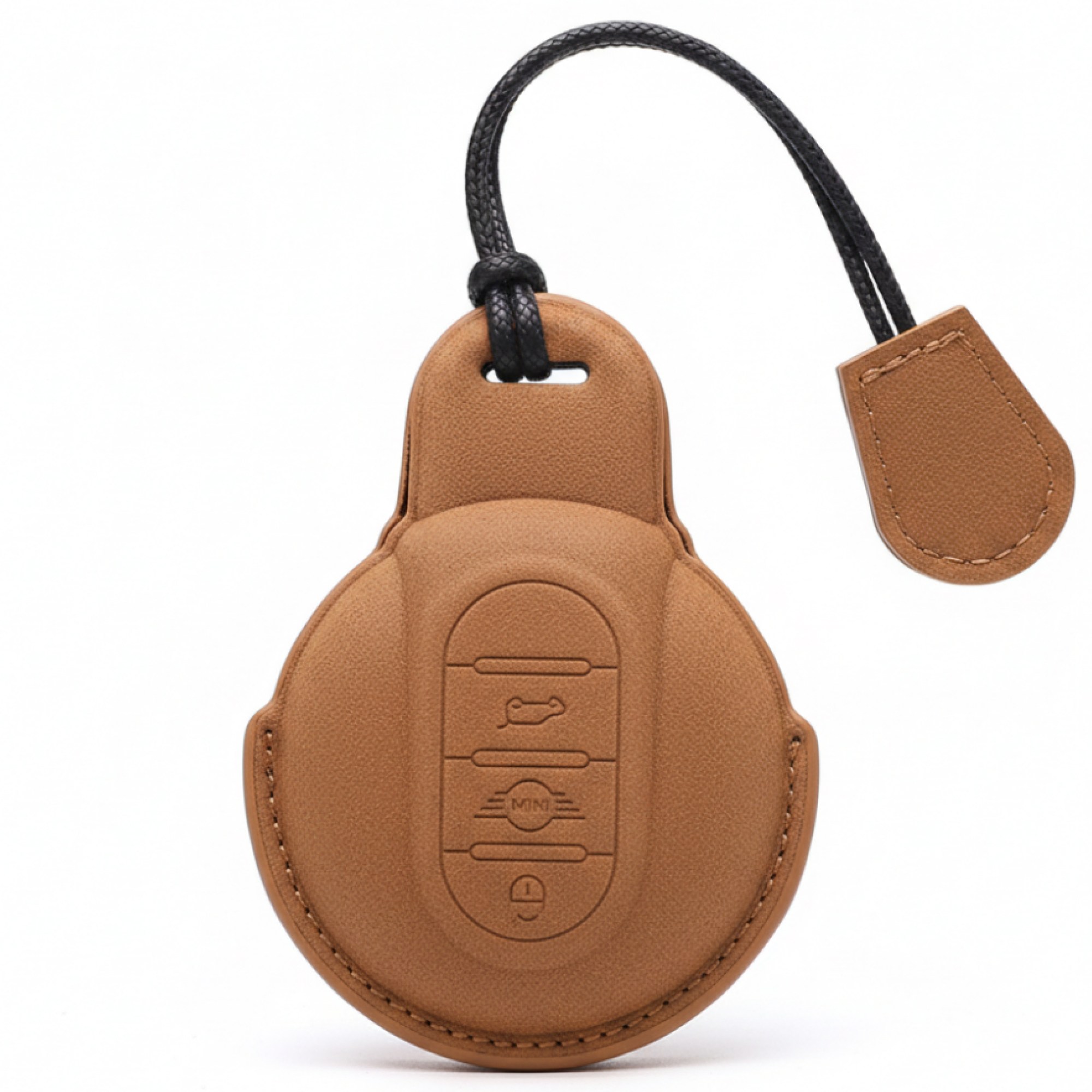 미니쿠퍼 키케이스 스웨이드 F시리즈 키 홀더 커버, F 시리즈, 브릭 브라운 12,400원