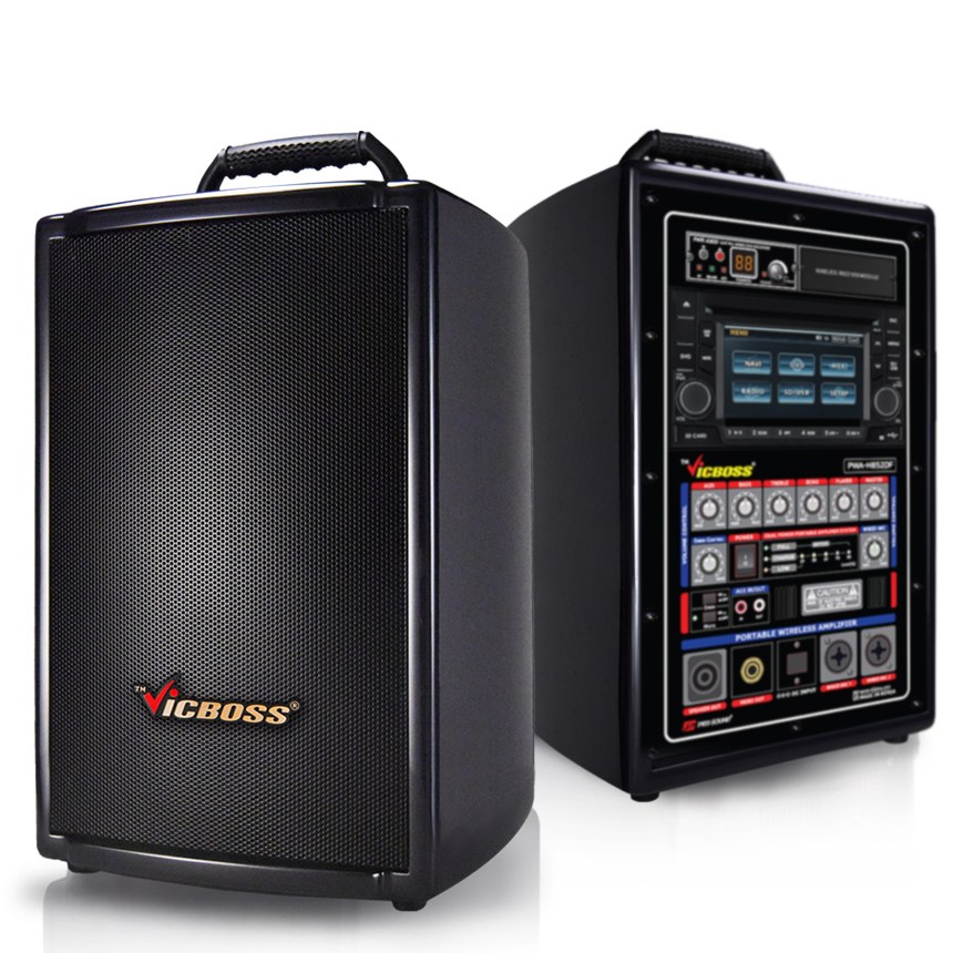 VICBOSS PWA-H851DF 300W 블루투스,CD,모니터 이동식앰프 충전용, 핀마이크 1,420,000원