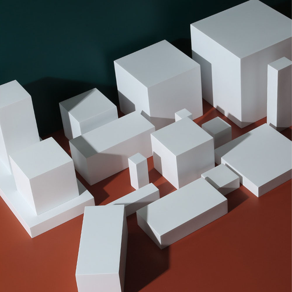 라이트앤 화이트 사각 전시다이 디스플레이박스 촬영소품 11,000원