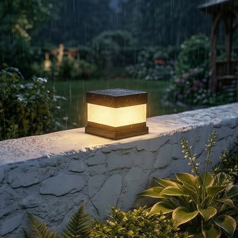 태광조명 태양광 데크 카페등 야외 조명 테라스 인테리어 무드 태양열, 노란빛 12,500원