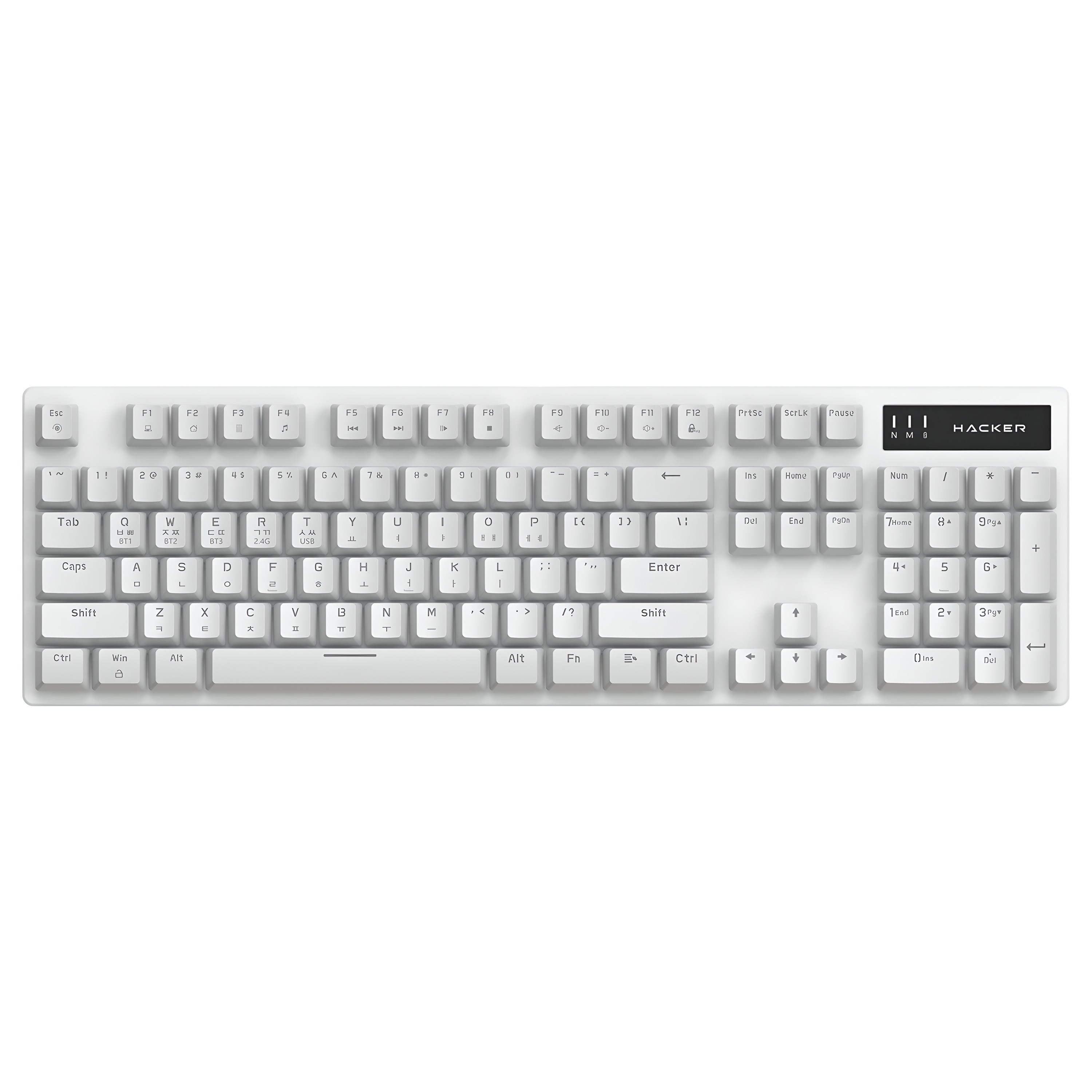 앱코 교체축 유무선 블루투스 기계식 게이밍 키보드 69,400원