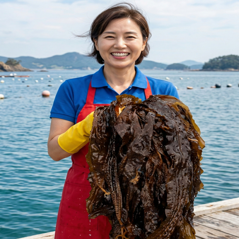 싱싱이네 생 곰피 미역 쇠미역, 1박스, 4kg 17,300원