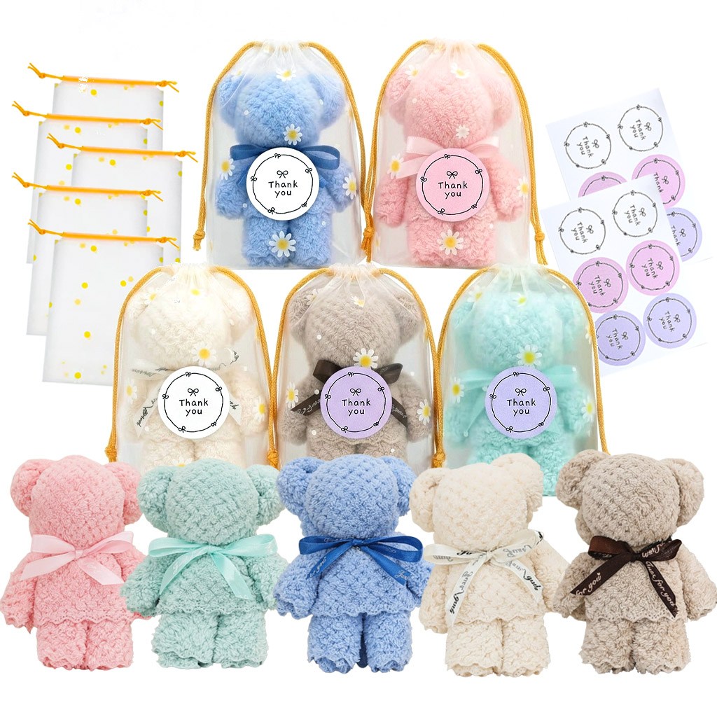 블레오 곰돌이 수건 답례품 구디백 선물 포장 세트 9,900원