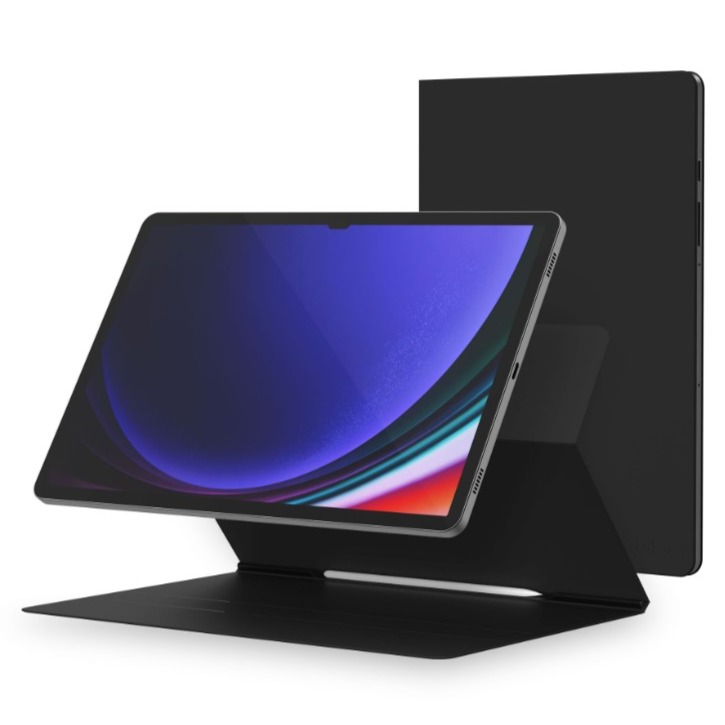 지에스비케이스 마그네틱 자석 북커버 슬림 테블릿 케이스, 블랙, 1개 28,600원