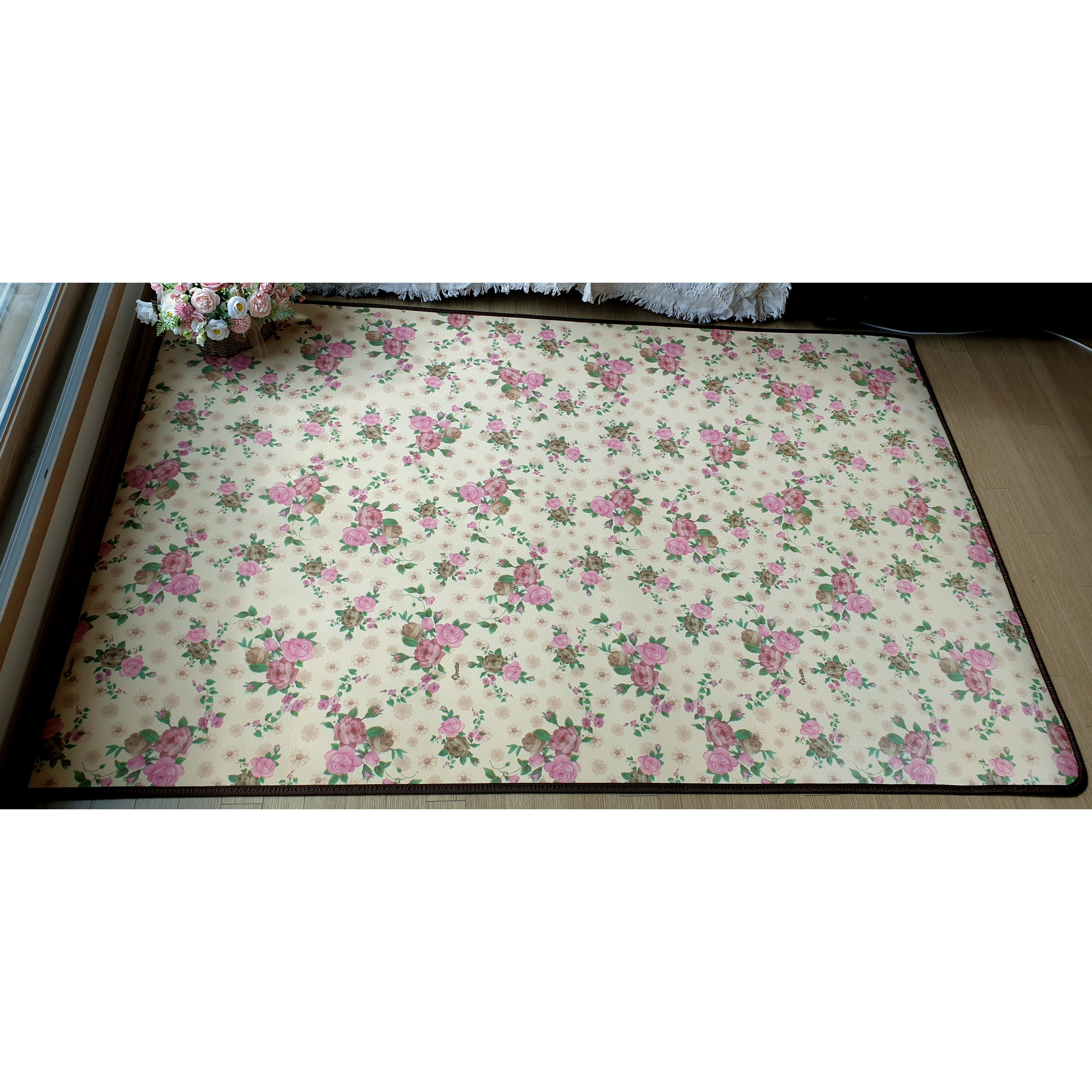 데코마당 빅사이즈 맞춤제작 카페트형 핑크로즈 보온매트 64,400원