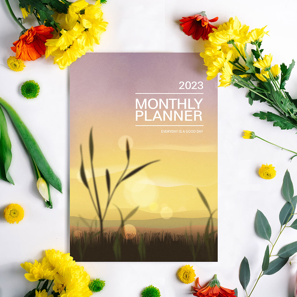 보아스넷 2023년 클래식 감성 먼슬리 플래너 월간 연간 스케줄 일정관리 노트 다이어리 A4 16,000원