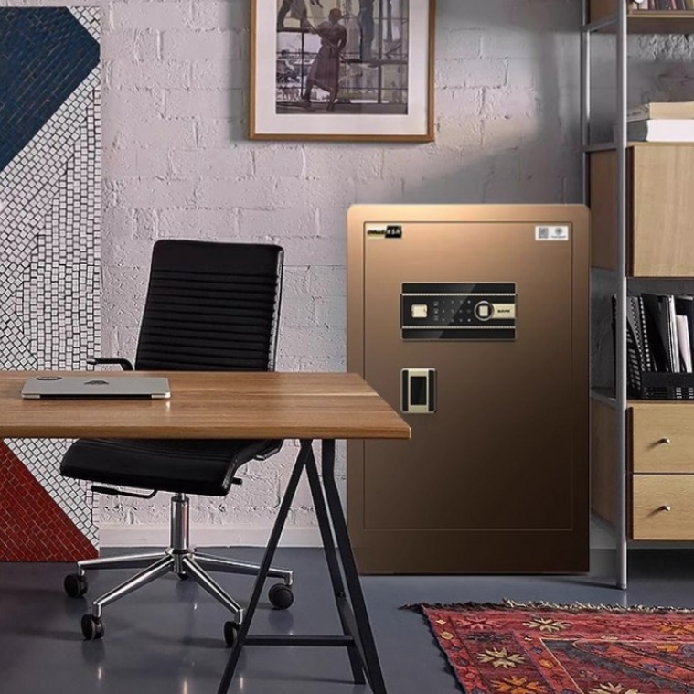 가정용금고 소형 금고 암호 도난 방지 세이프, 금색 145,000원