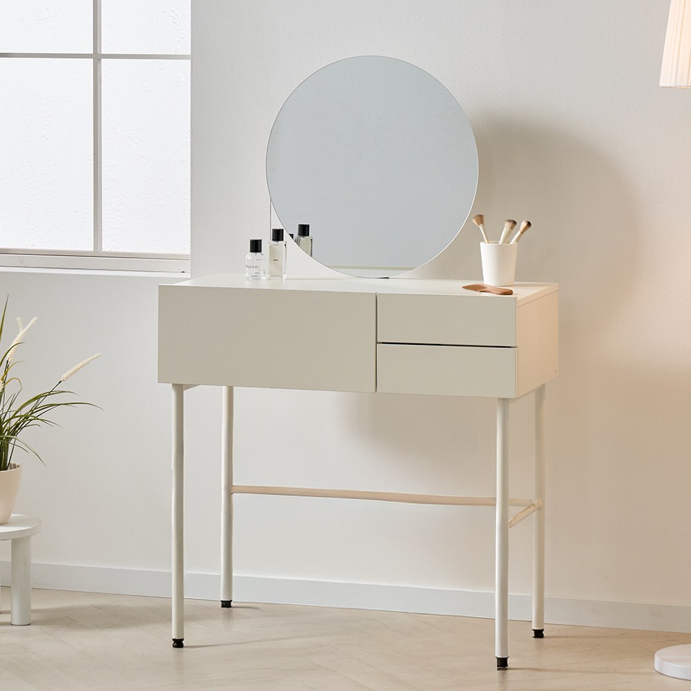 세이지홈 탑벨라 800 화장대 콘솔 테이블 국내제작, 아이보리화이트 166,950원