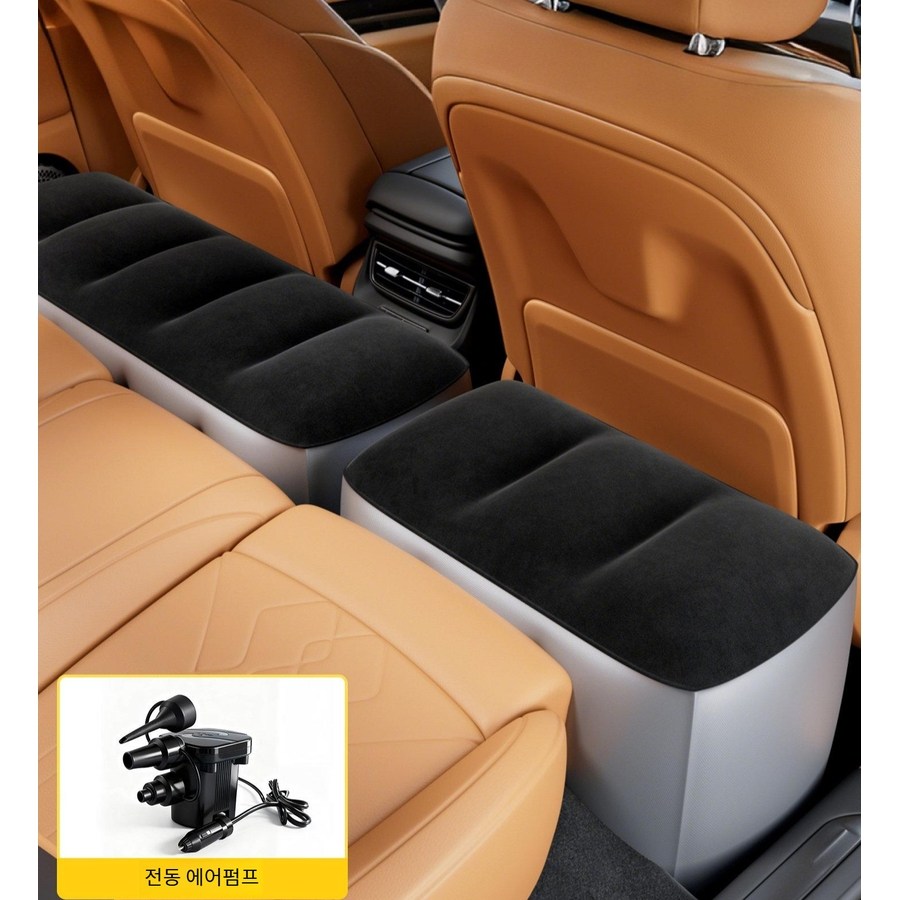 차량용 에어매트 뒷좌석 평탄화 차박용 바닥 매트 세단 SUV 호환 24,500원