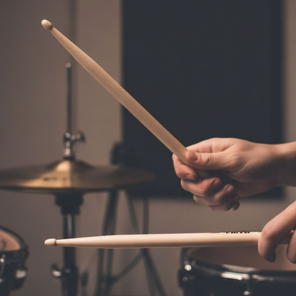 미누즈 드럼스틱 5A 입문용 드럼스틱, 1세트, 내츄럴 19,800원