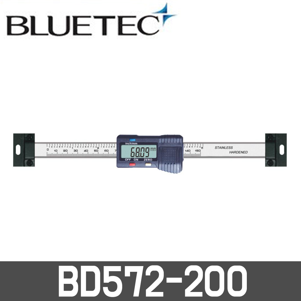 [블루텍] 디지털스케일 BD572-200 / 측정0~200mm 33,500원