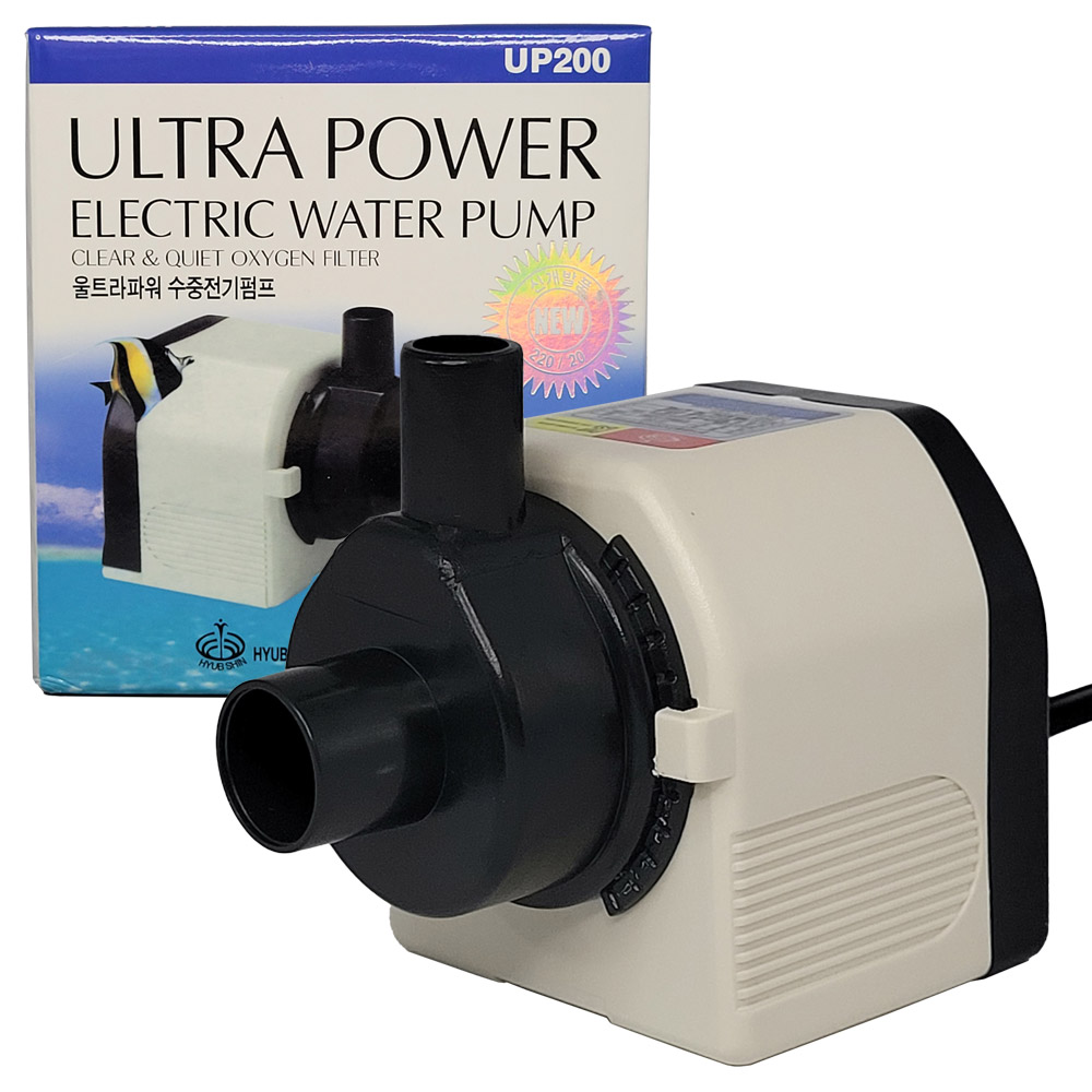 협신 수중 모터 20W UP200 협신울트라파워 수중전기펌프 어항 수족관 분수 펌프 출수량 14L/min 13,970원