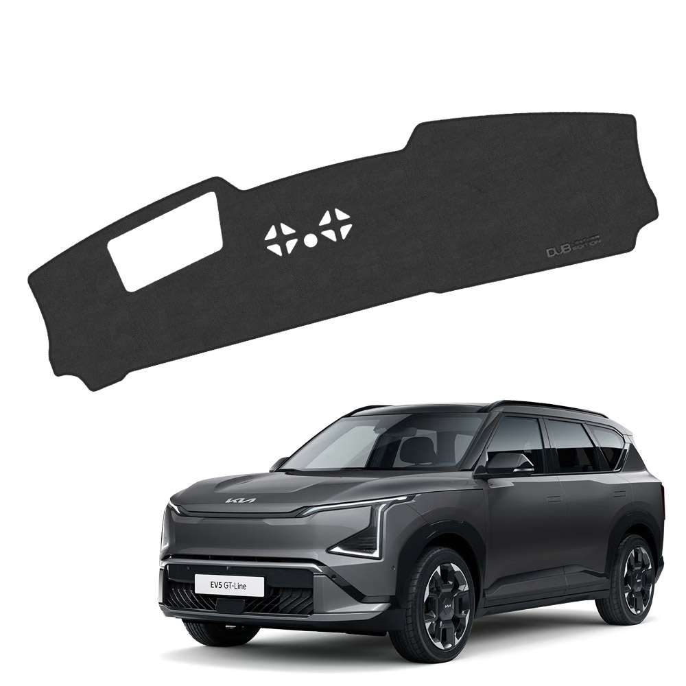 EV5 DUB 레더에디션 가죽 대쉬보드커버, 블랙, 25년9월~/HUD유/센터유/엠비언트 비노출/KK303 67,000원