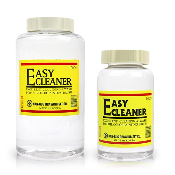 (한국화구) 이지클리너 선택 1병 유화붓 세척액 5,800원