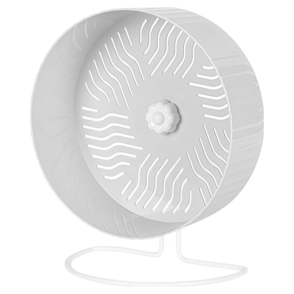 랜보어 햄스터 저소음 러닝 쳇바퀴 21cm, 화이트, 1개 9,800원