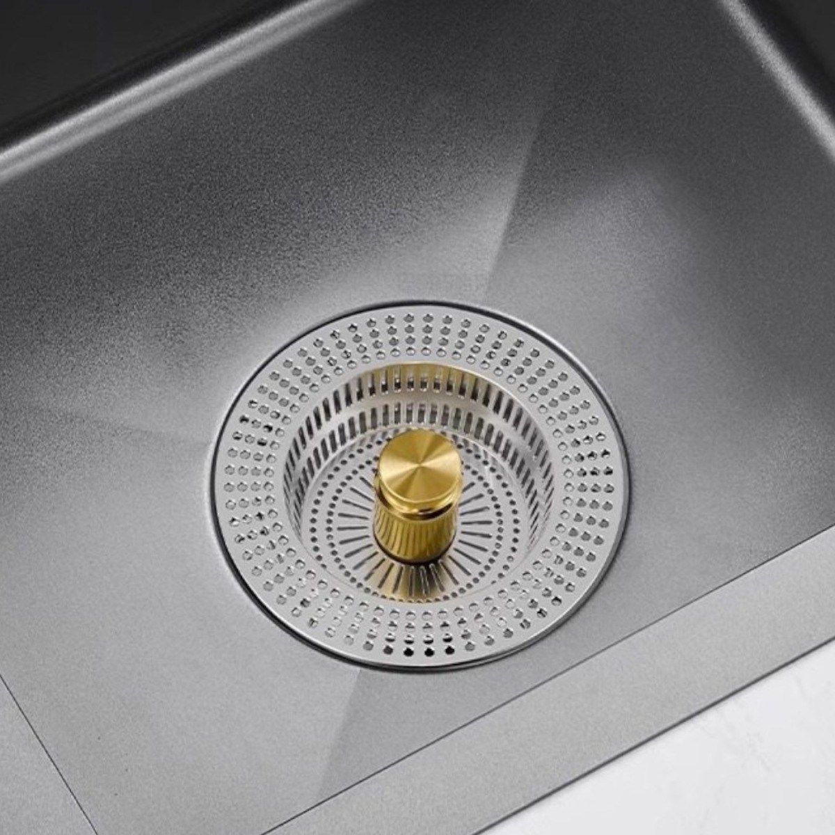 디시홈 대형 스텐 원터치 팝업 싱크대 음식물 거름망 138mm, 1개, 은색 Silver 34,000원