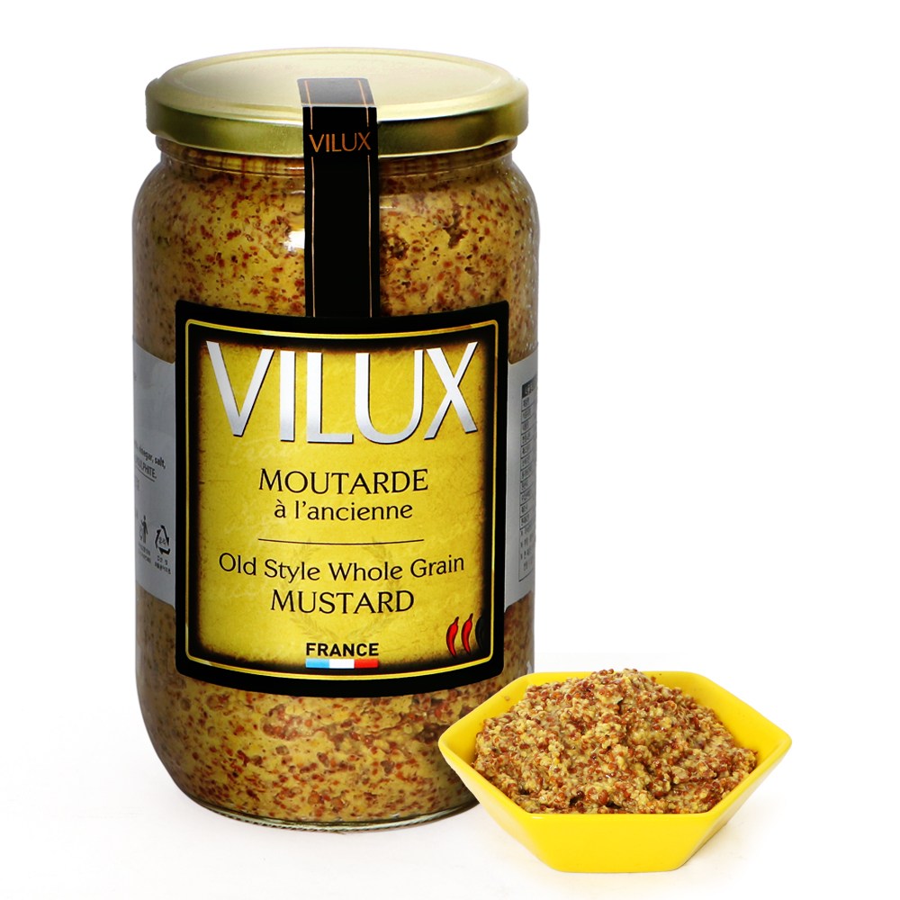 프랑스산 VILUX 올드스타일 홀그레인 머스타드, 1개, 830g 6,500원