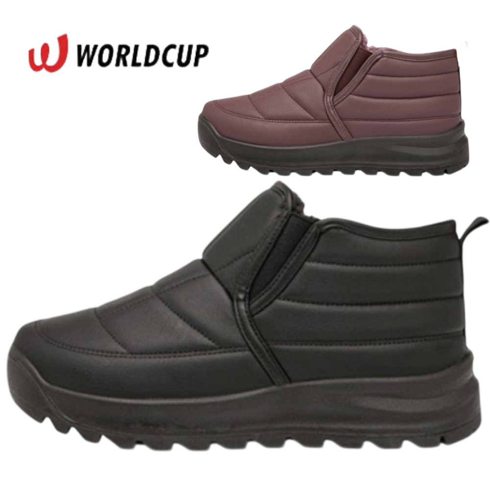 [매장정품] 월드컵 남여 패딩 부츠 등산 낚시 캠핑 워킹 산책 겨울 방한 보온 신발 53,600원