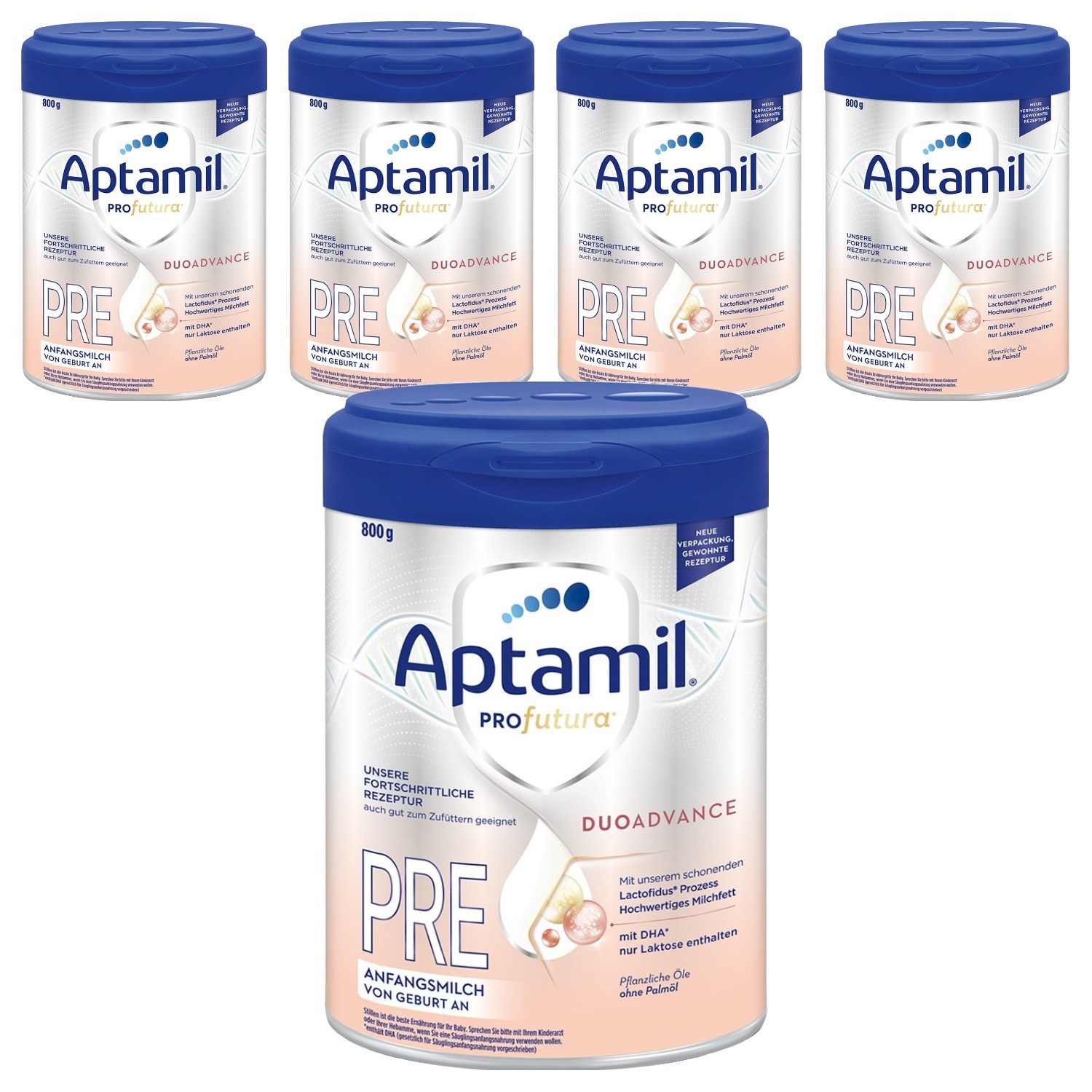 압타밀 프로푸투라 듀오어드밴스 분유 프레, 800g, 5개, 현재가 201,000원