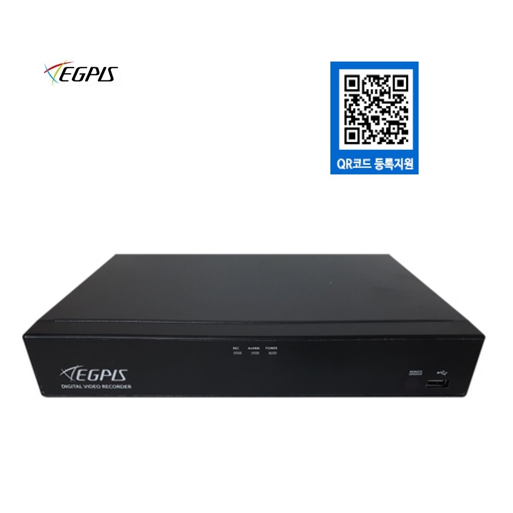 이지피스 QHDVR-2104L-V2 4채널녹화기 400만화소(HDD 미포함), 1개 160,000원