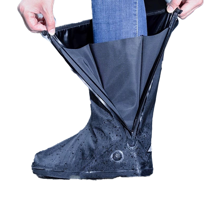 하이탑 무릎보호 실리콘 신발방수커버 장마철신발 접이식 레인슈즈 11,870원