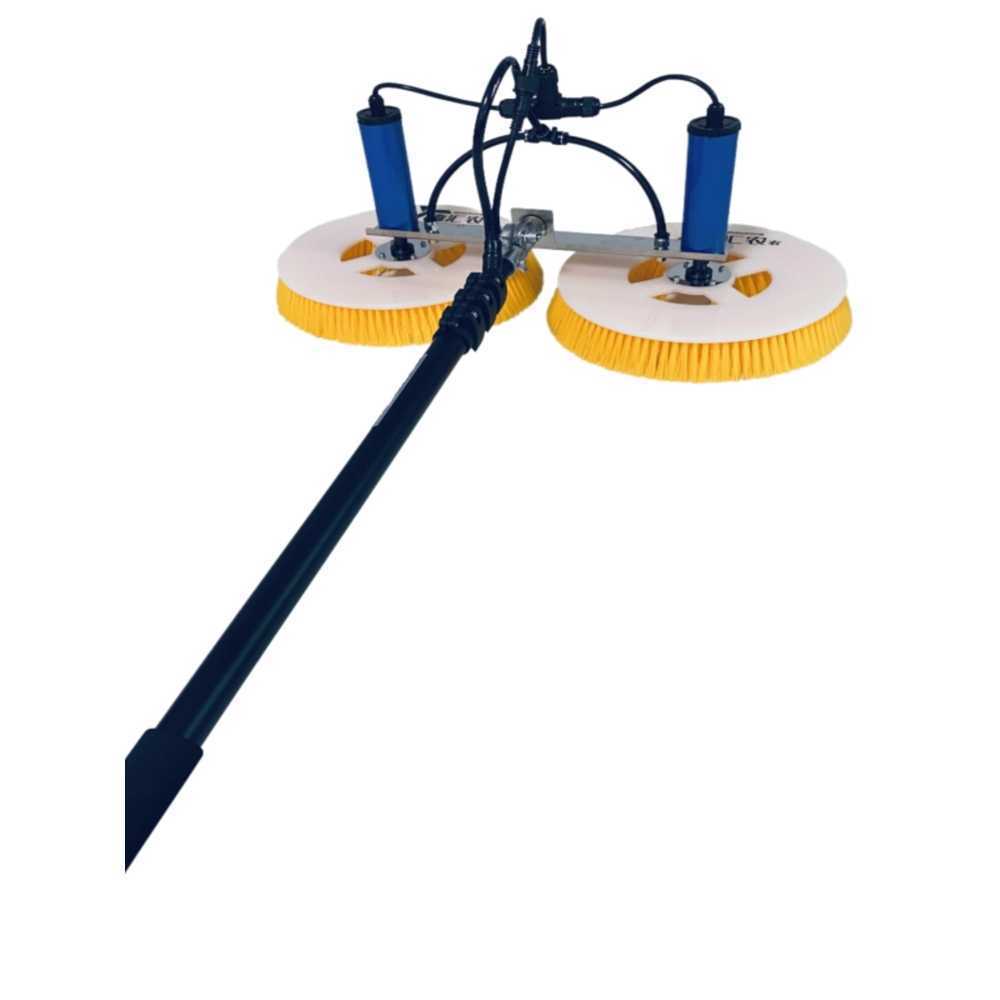 야외 태양광 패널 청소기 충전기 판넬 접이식 가정용 충전, 1개, 7.5m 싱글 물브러시(24V) 499,700원