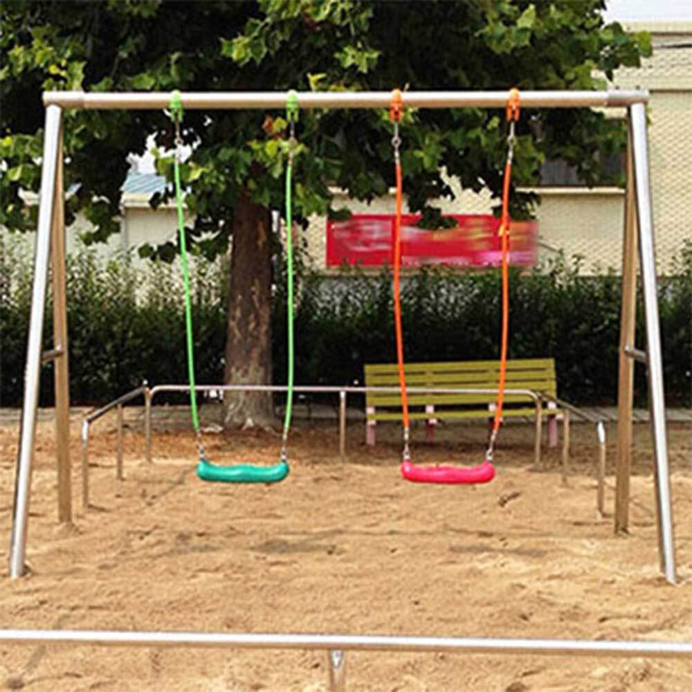 엣스앤 고정형 2인용 그네 안전펜스포함 운동장 놀이터 설치 3,180,200원