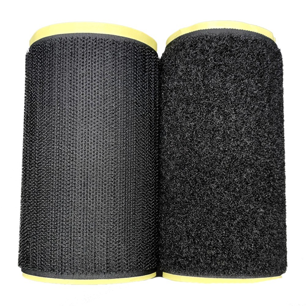 국산 튼튼하고 넓은 접착용 벨크로 양면테이프 검정색 폭 11cm x 1미터, 암수세트, 1세트 19,000원